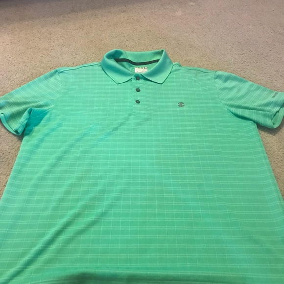 Izod Other - Bright green Izod men’s golf shirt